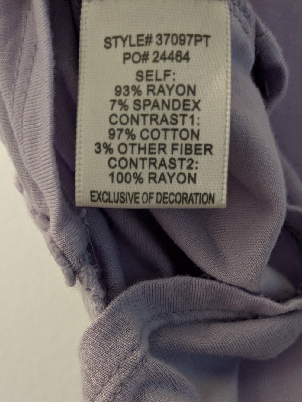 Sleeveless Lilac Blouse - Picture 5 of 6